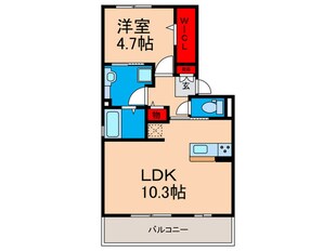 アゼリアの物件間取画像